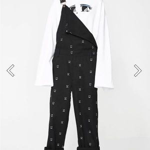 Lazy Oaf Happy Sad Dungarees